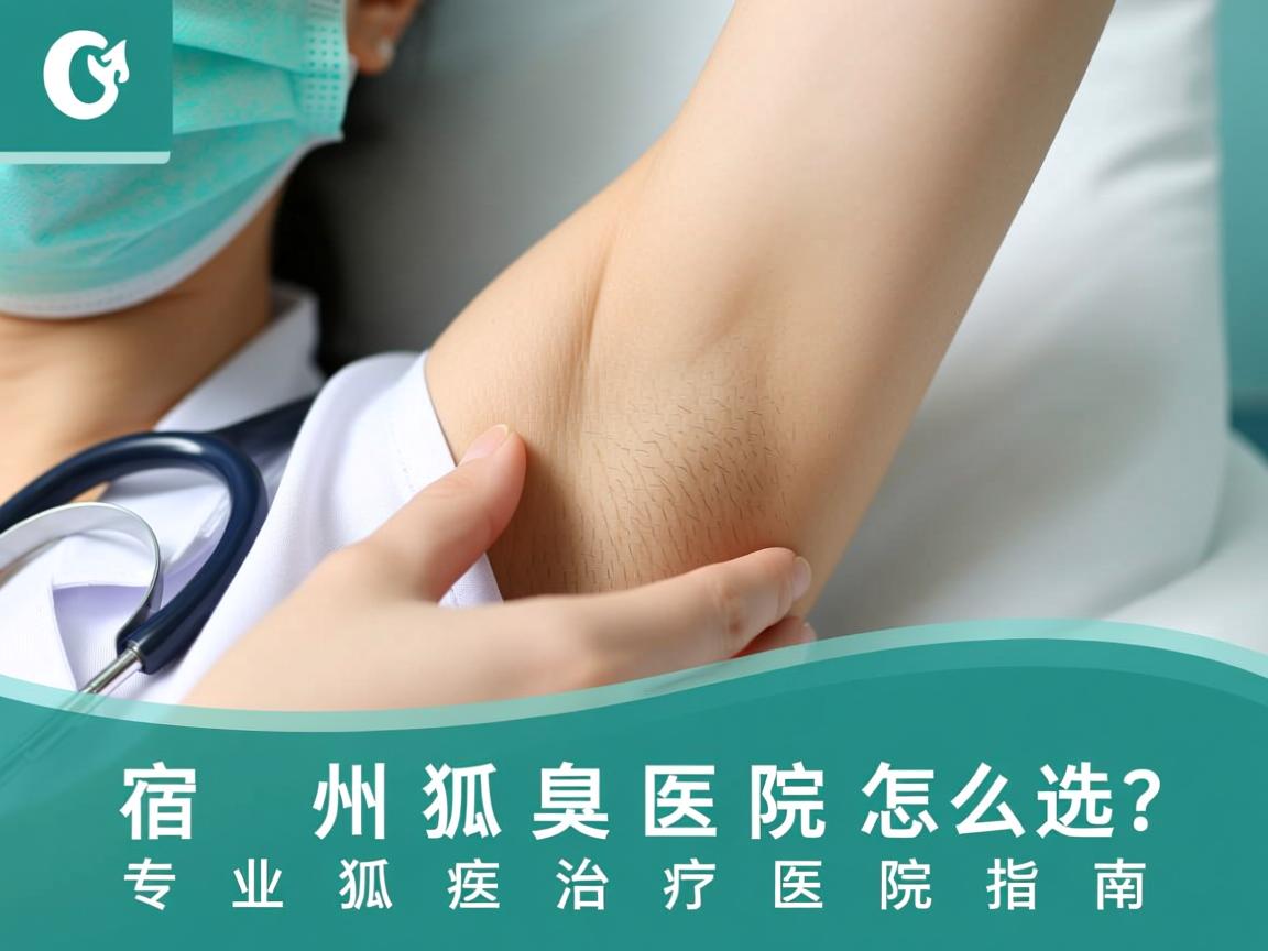 宿州狐臭医院怎么选？专业狐臭治疗医院指南