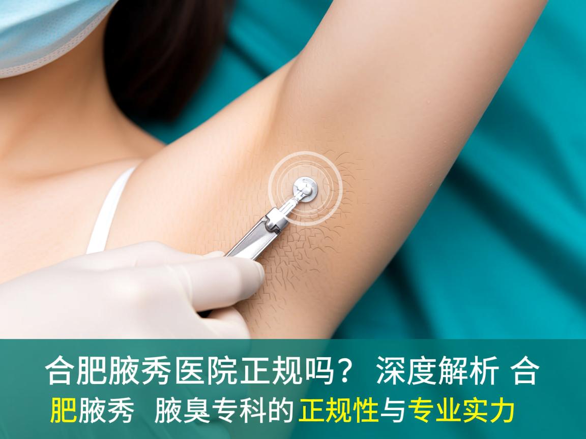 合肥腋秀医院正规吗?深度解析合肥腋秀腋臭专科的正规性与专业实力 合肥腋秀医院正规吗?深度解析合肥腋秀腋臭专科的正规性与专业实力