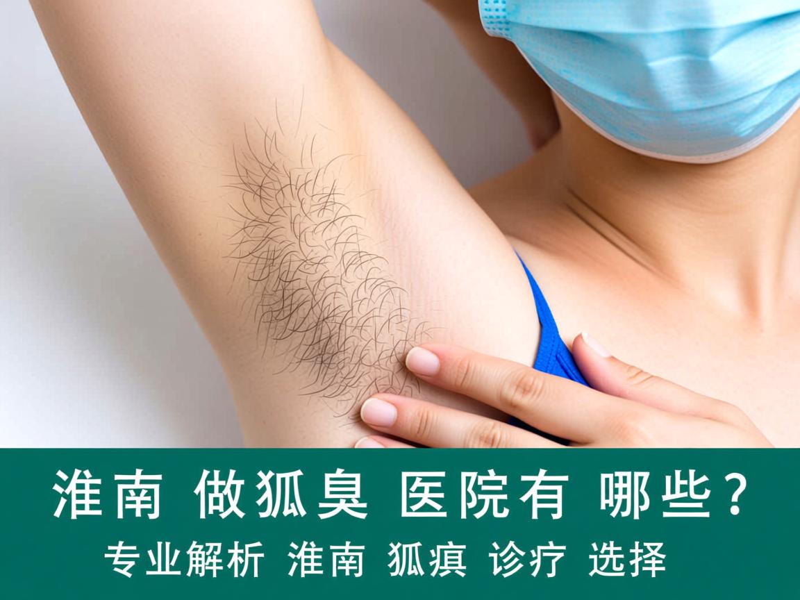 淮南做狐臭医院有哪些？专业解析淮南狐臭诊疗选择