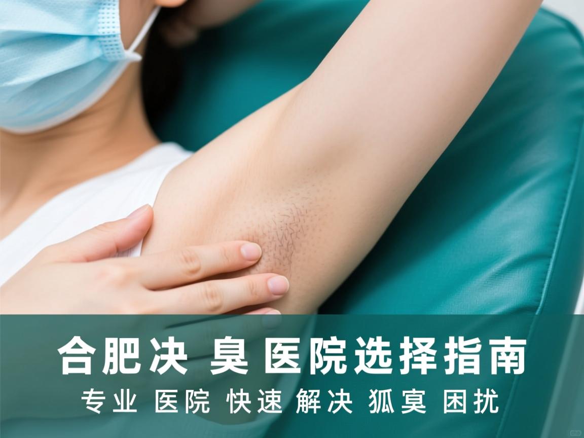 合肥解决狐臭医院选择指南,专业医院快速解决狐臭困扰 合肥解决狐臭医院选择指南,专业医院快速解决狐臭困扰