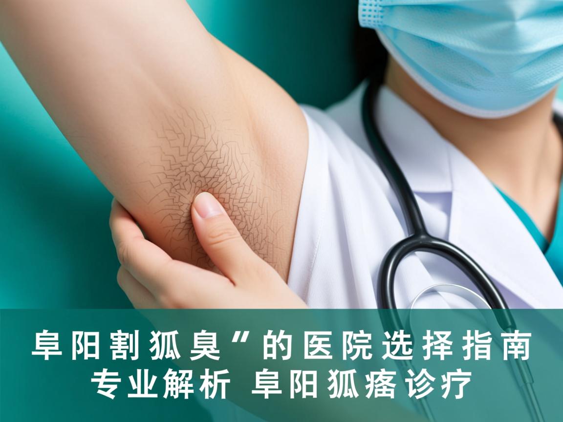 阜阳割狐臭的医院选择指南,专业解析阜阳狐臭诊疗 阜阳割狐臭的医院选择指南,专业解析阜阳狐臭诊疗