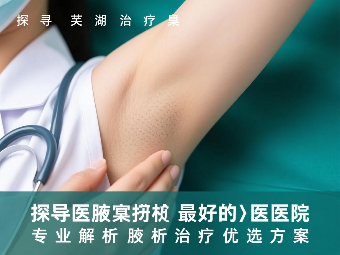 探寻芜湖治疗腋臭最好的医院,专业解析腋臭治疗优选方案 探寻芜湖治疗腋臭最好的医院,专业解析腋臭治疗优选方案