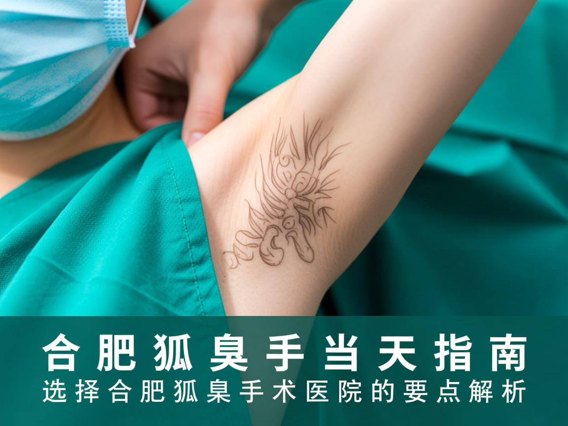合肥狐臭手术当天指南,选择合肥狐臭手术医院的要点解析 合肥狐臭手术当天指南,选择合肥狐臭手术医院的要点解析