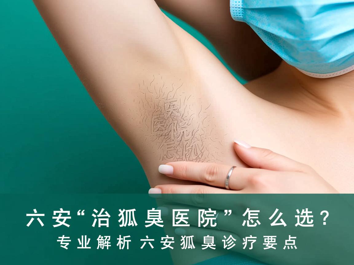 六安治狐臭医院怎么选？专业解析六安狐臭诊疗要点