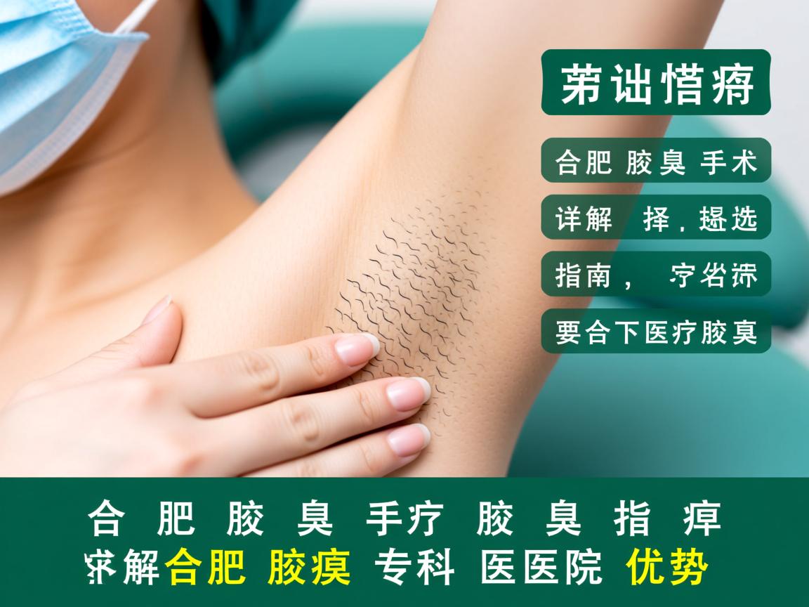 合肥腋臭手术选择指南,详解合肥腋臭专科医院优势 合肥腋臭手术选择指南,详解合肥腋臭专科医院优势