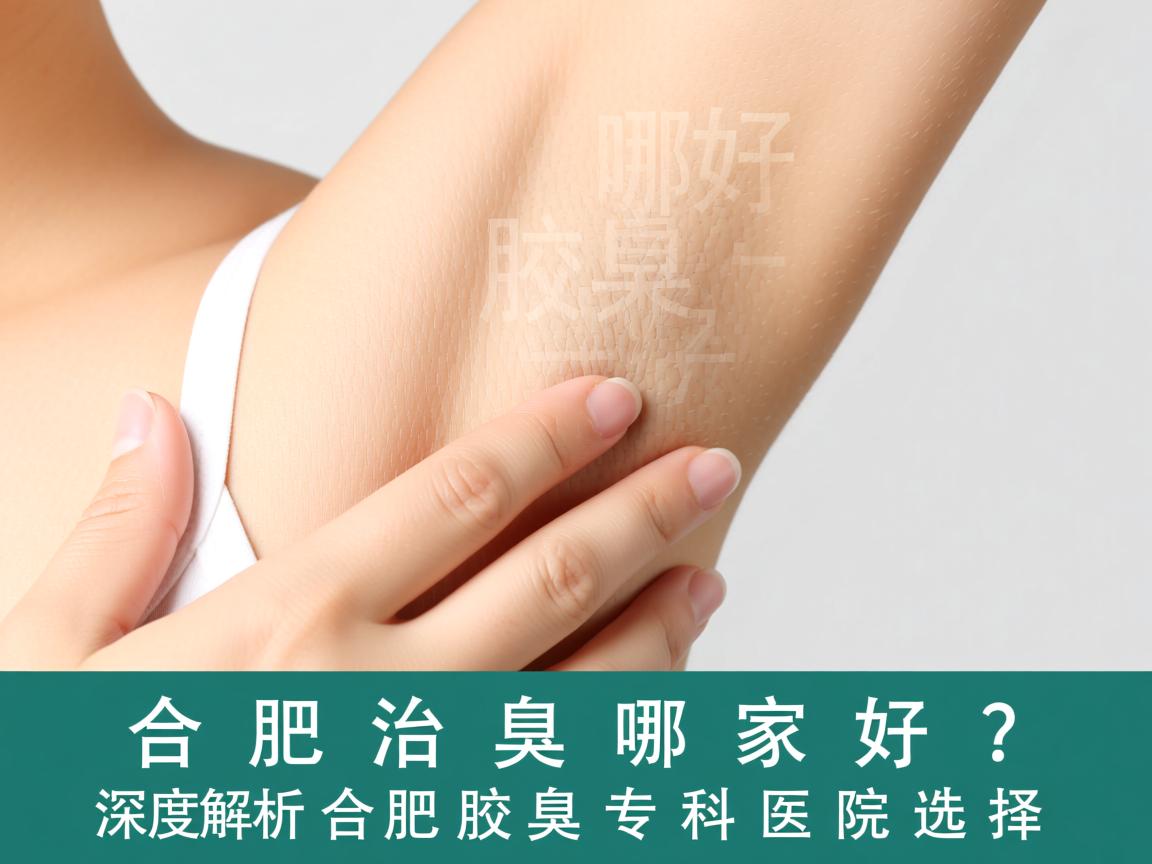 合肥治腋臭哪家好？深度解析合肥腋臭专科医院选择