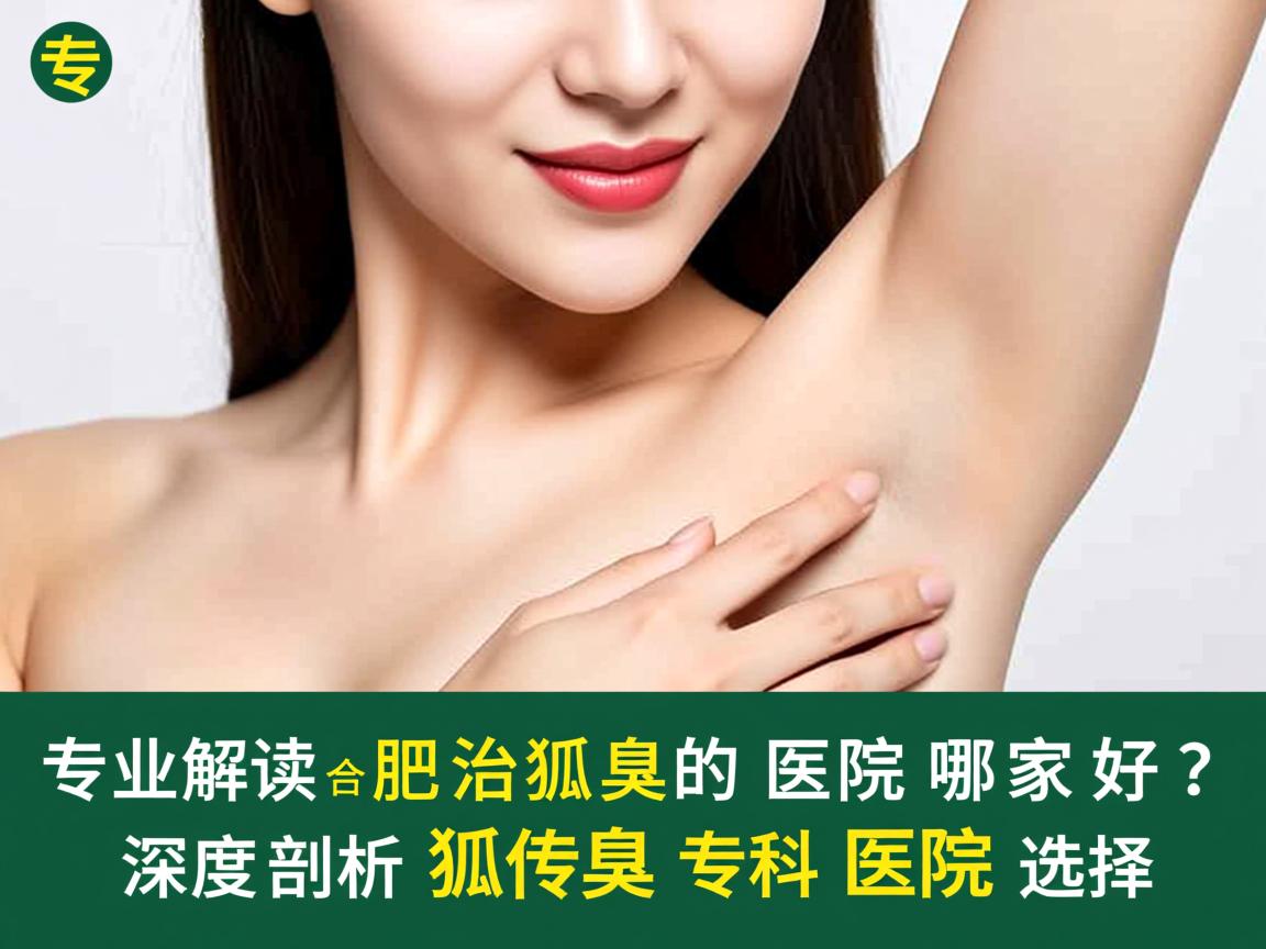 专业解读，合肥治狐臭的医院哪家好？深度剖析狐臭专科医院选择