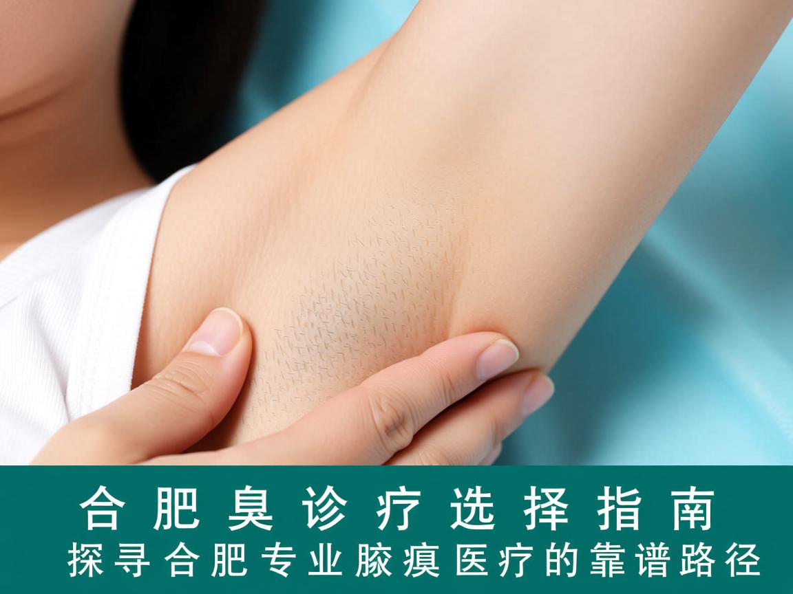合肥腋臭诊疗选择指南，探寻合肥专业腋臭医疗的靠谱路径
