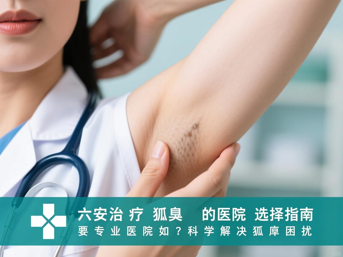 六安治疗狐臭的医院选择指南，专业医院如何科学解决狐臭困扰