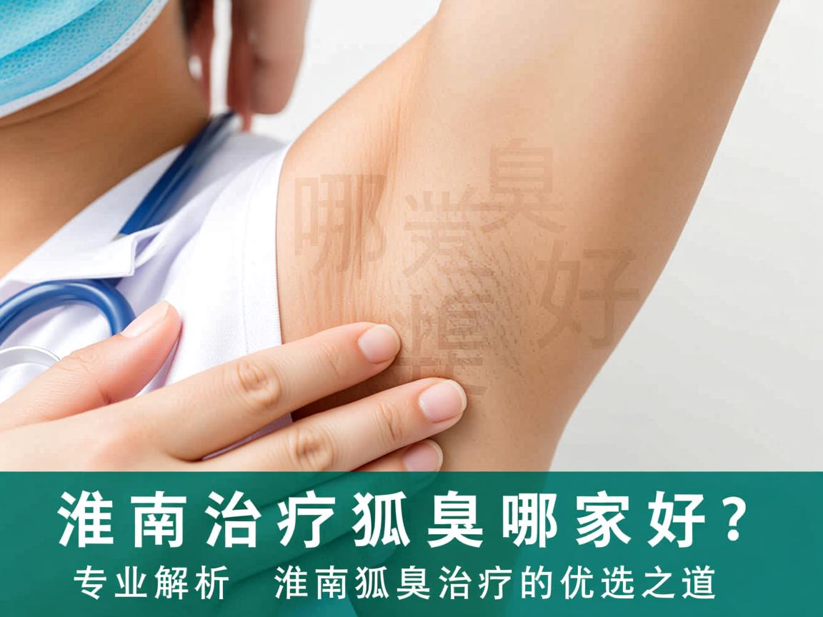 淮南治疗狐臭哪家好？专业解析淮南狐臭治疗的优选之道