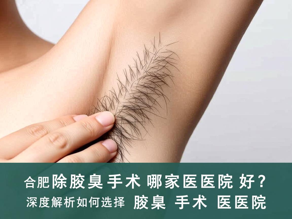合肥除腋臭手术哪家医院好?深度解析如何选择好的腋臭手术医院 合肥除腋臭手术哪家医院好?深度解析如何选择好的腋臭手术医院