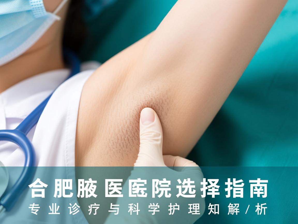 合肥腋臭医院选择指南,专业诊疗与科学护理知识解析 合肥腋臭医院选择指南,专业诊疗与科学护理知识解析