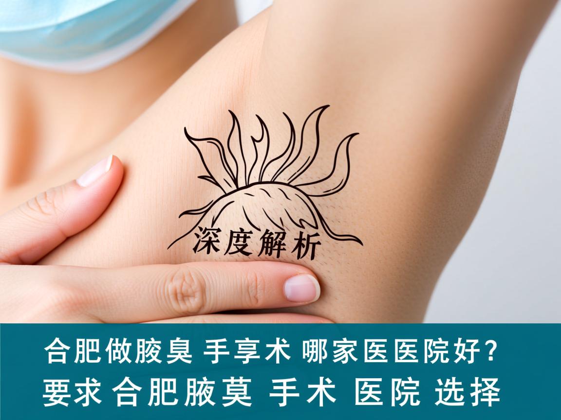 合肥做腋臭手术哪家医院好?深度解析合肥腋臭手术医院选择 合肥做腋臭手术哪家医院好?深度解析合肥腋臭手术医院选择