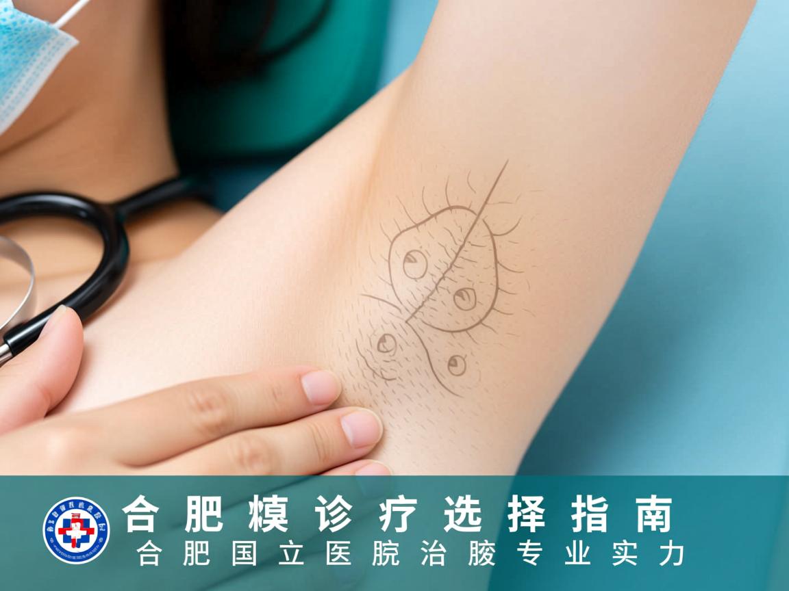 合肥腋臭诊疗选择指南，解析合肥国立医院治疗腋臭的专业实力