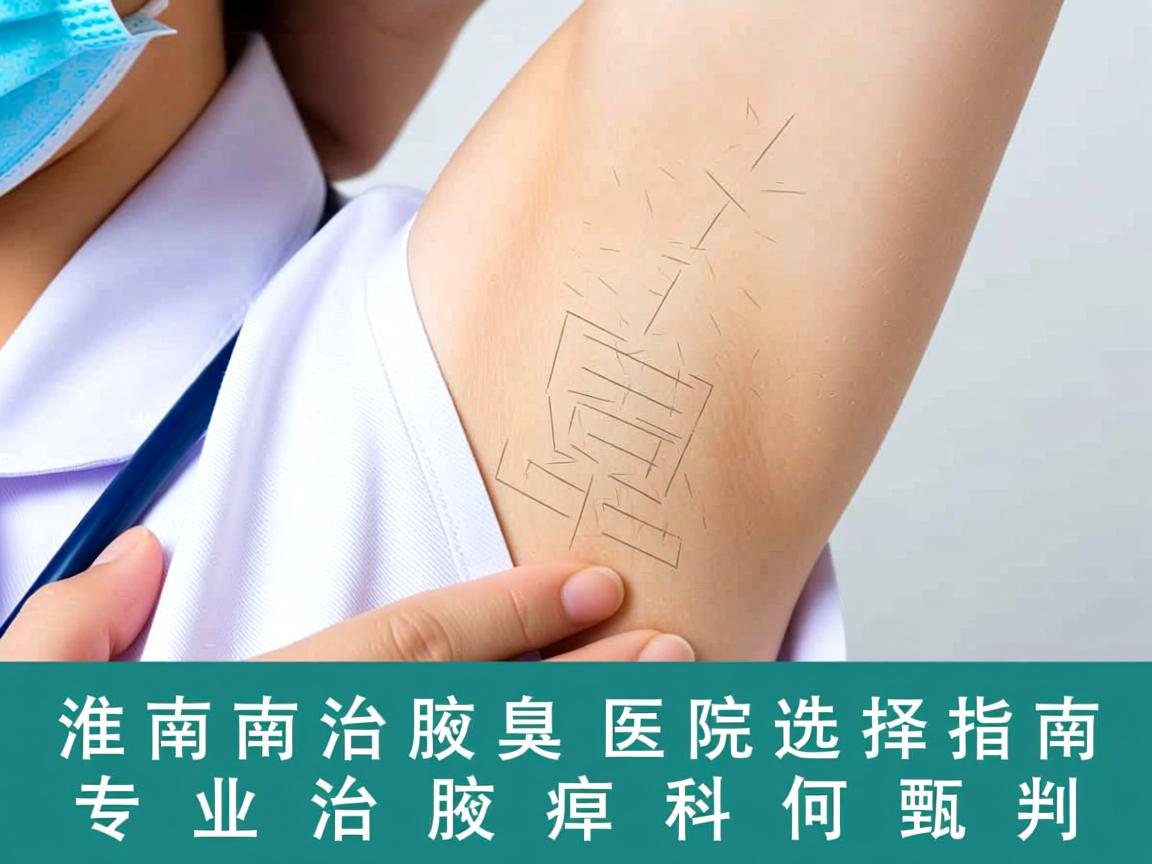 淮南治腋臭医院选择指南,专业治腋臭科如何甄别 淮南治腋臭医院选择指南,专业治腋臭科如何甄别