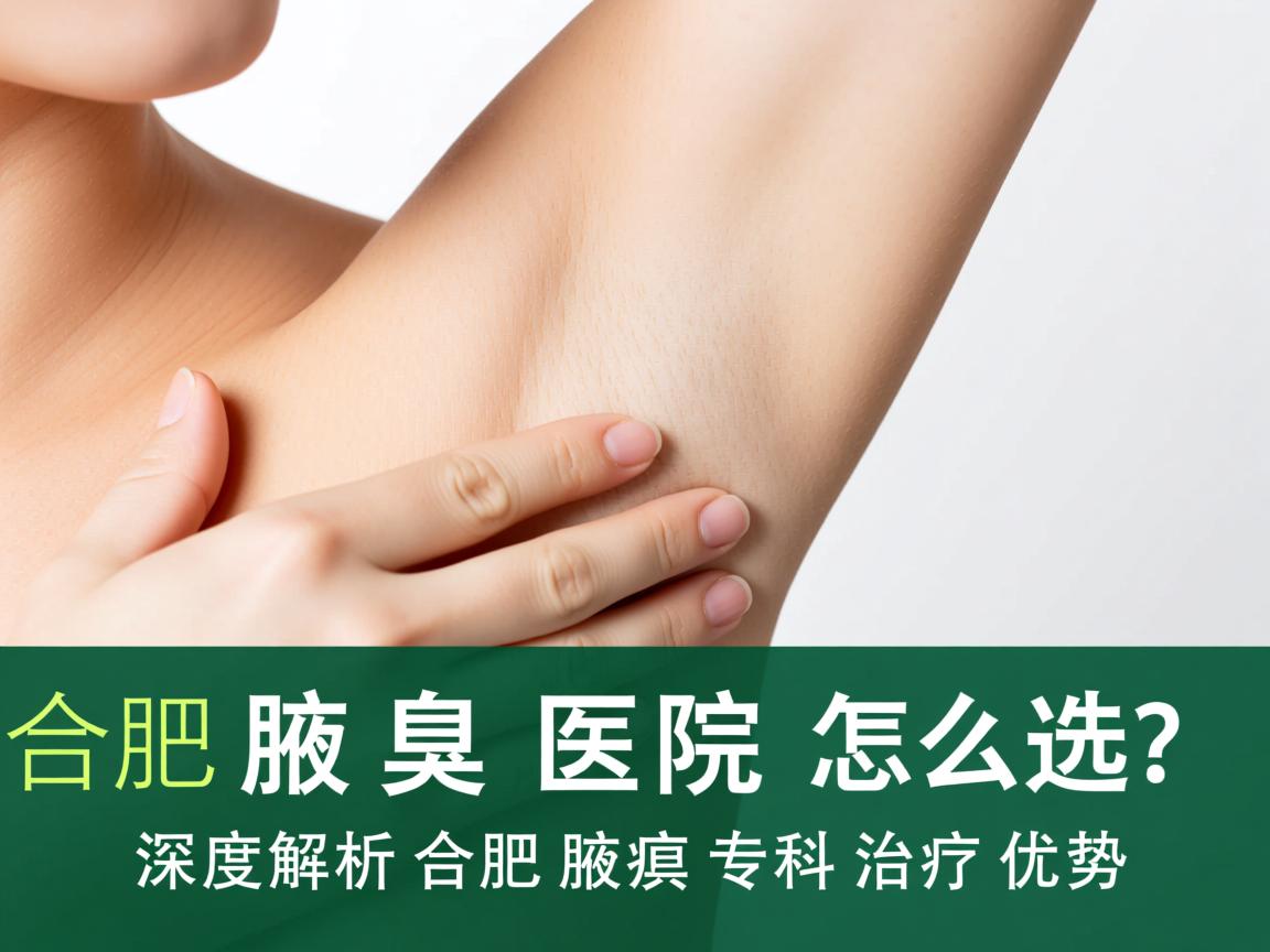 合肥腋臭医院怎么选?深度解析合肥腋臭专科治疗优势 合肥腋臭医院怎么选?深度解析合肥腋臭专科治疗优势