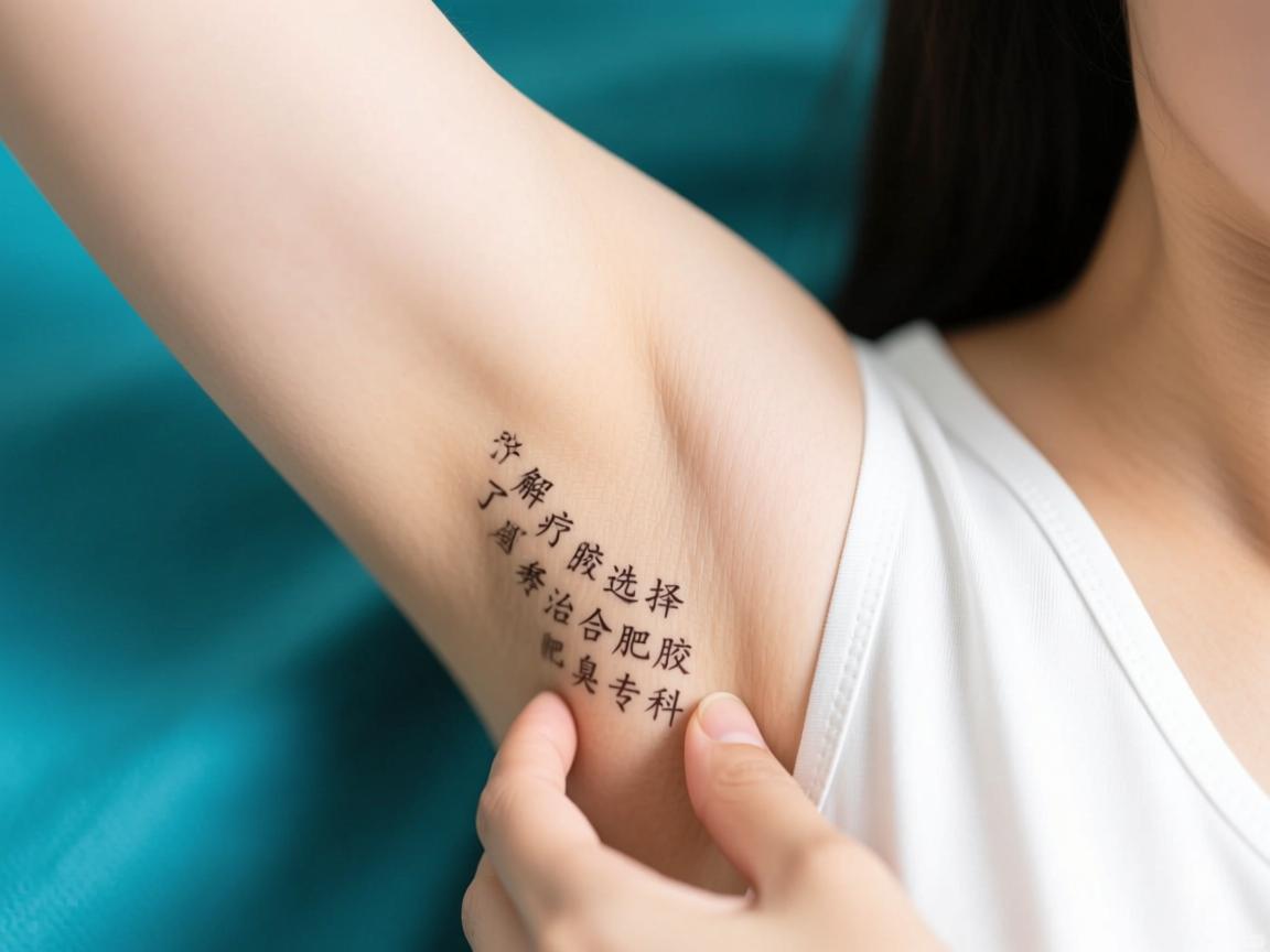 了解腋臭治疗选择 选择合肥腋秀腋臭专科 了解腋臭治疗选择 选择合肥腋秀腋臭专科