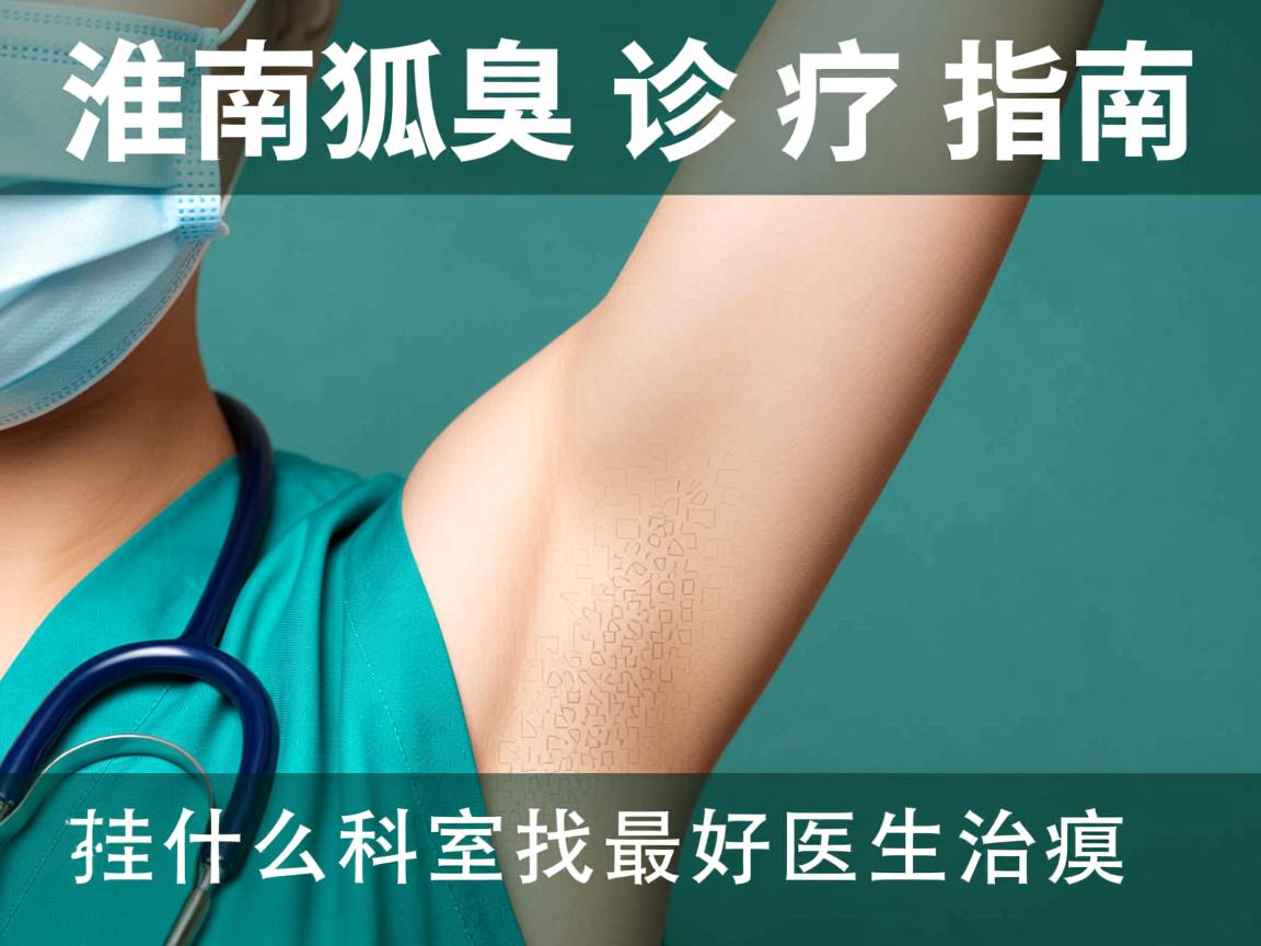 淮南狐臭诊疗指南，挂什么科室找最好医生治狐臭