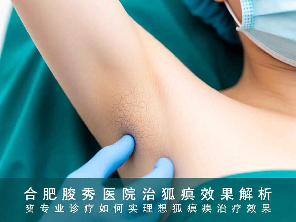 合肥腋秀医院治狐臭效果解析，专业诊疗如何实现理想狐臭治疗效果