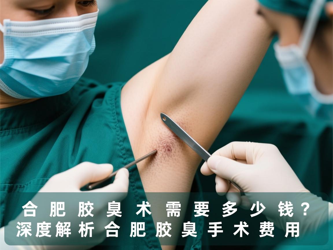 合肥腋臭手术需要多少钱？深度解析合肥腋臭手术费用