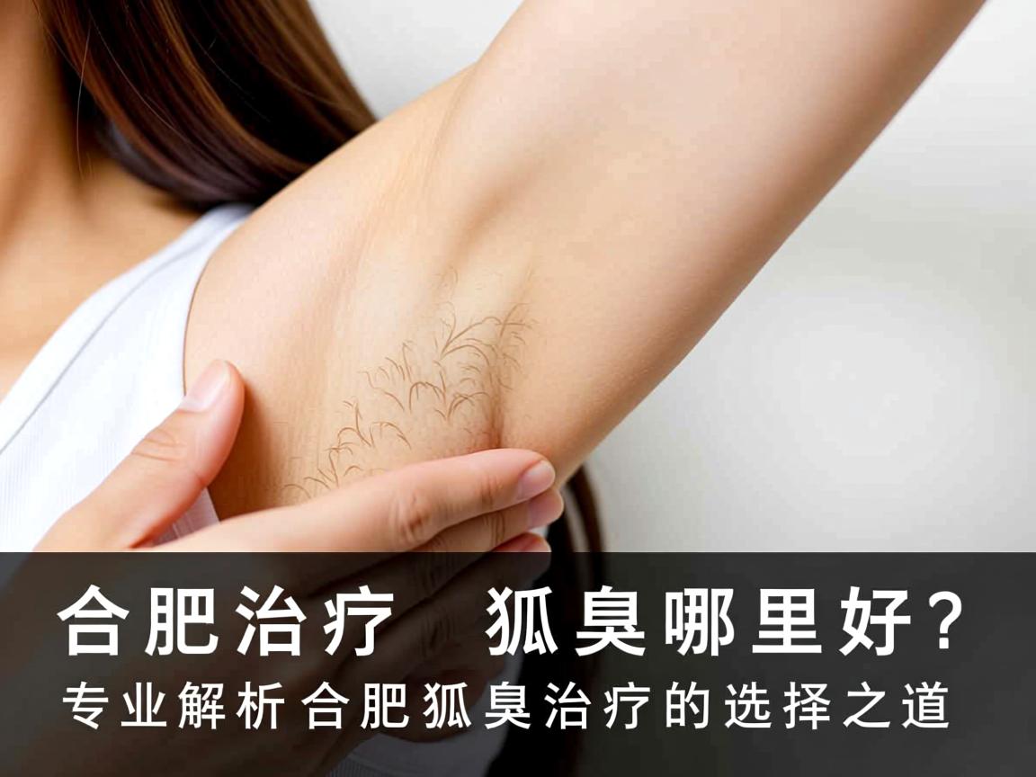 合肥治疗狐臭哪里好?专业解析合肥狐臭治疗的选择之道 合肥治疗狐臭哪里好?专业解析合肥狐臭治疗的选择之道