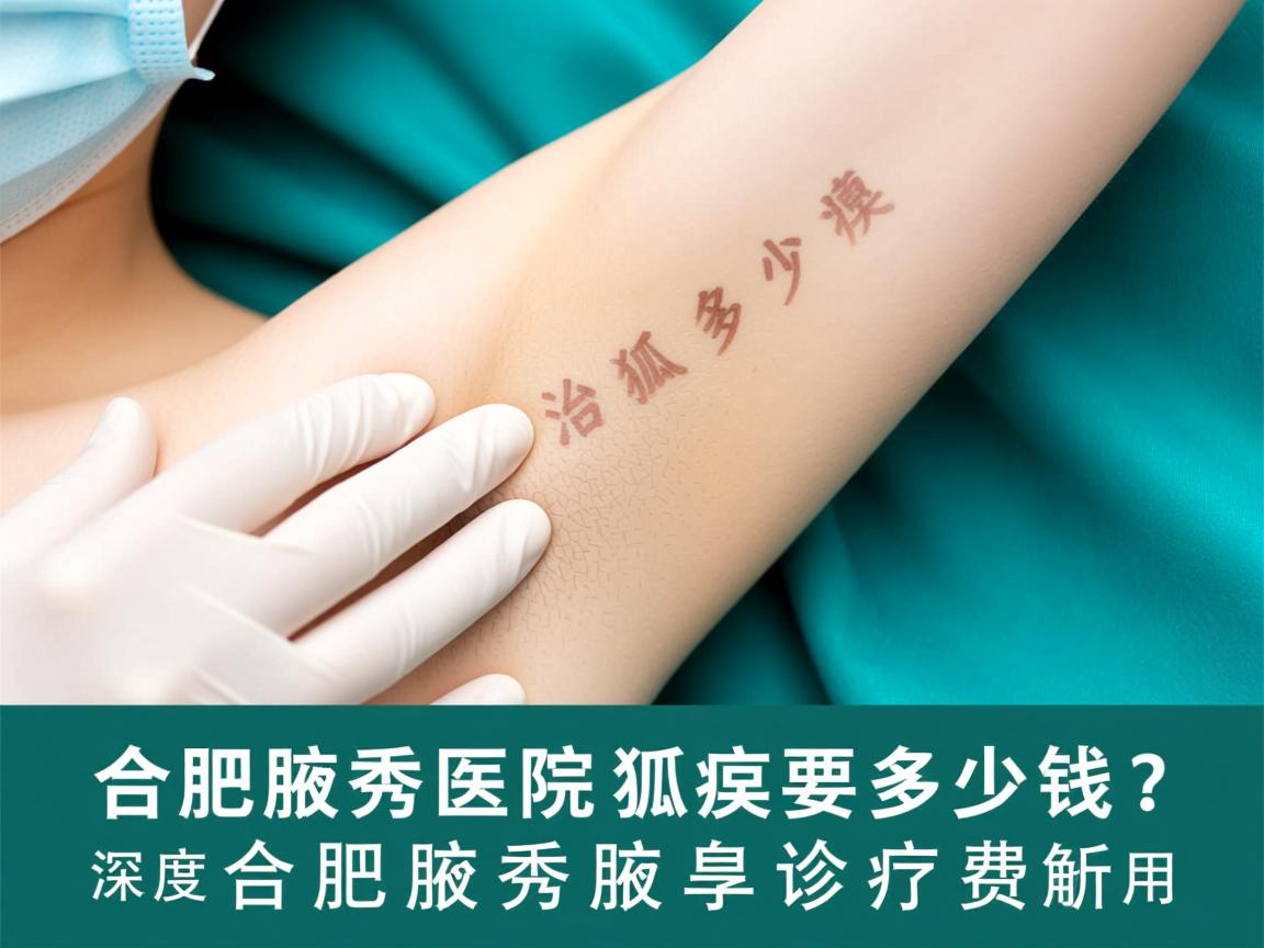 合肥腋秀医院治疗狐臭要多少钱?深度解析合肥腋秀腋臭诊疗费用 合肥腋秀医院治疗狐臭要多少钱?深度解析合肥腋秀腋臭诊疗费用