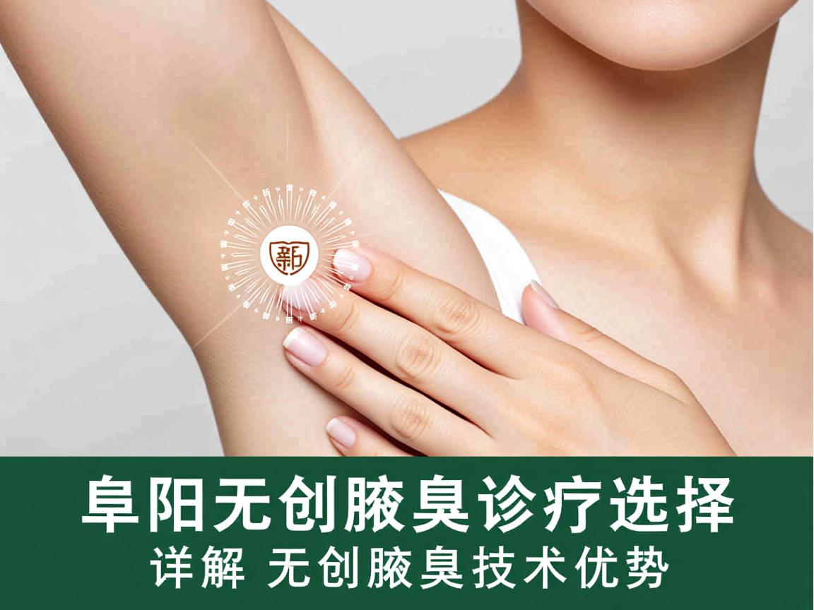 阜阳无创腋臭诊疗新选择，详解无创腋臭技术优势