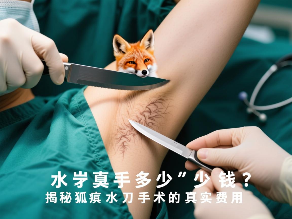 狐臭水刀手术多少钱？揭秘狐臭水刀手术的真实费用