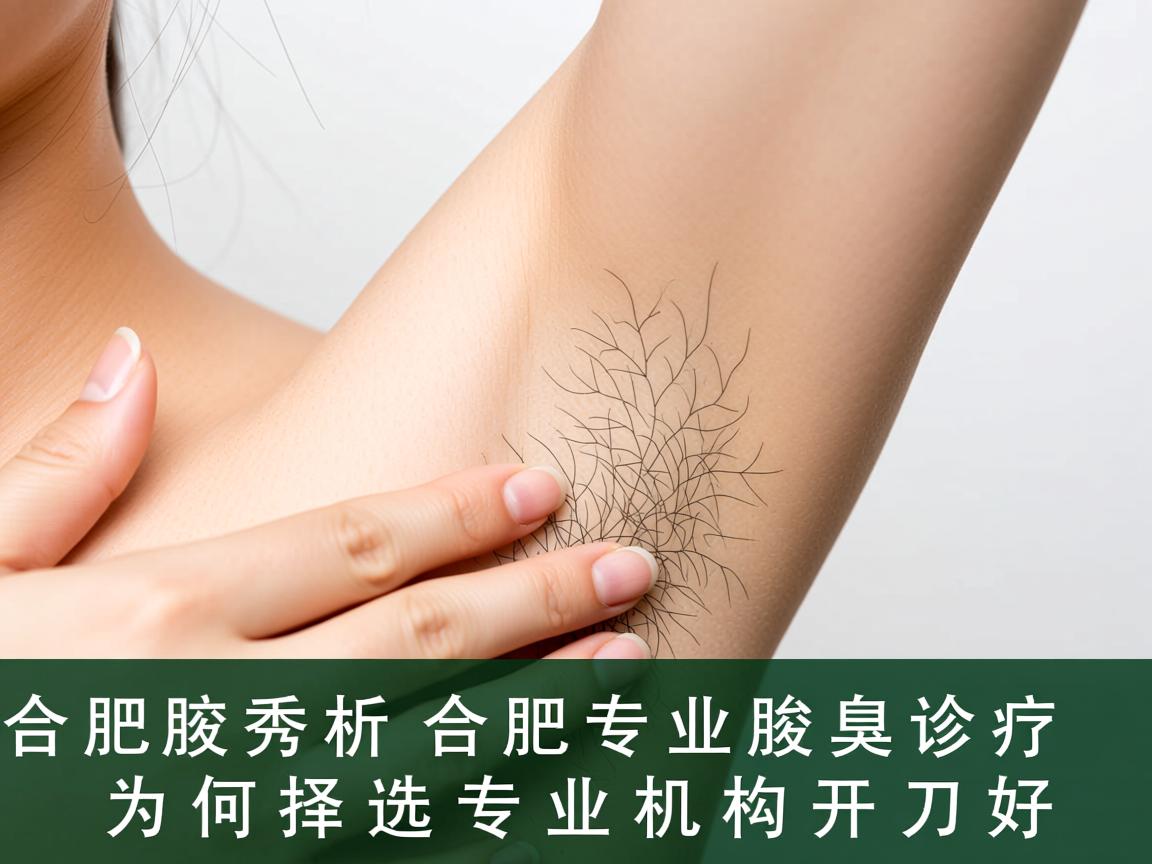 合肥腋秀解析，合肥专业腋臭诊疗，为何选择专业机构开刀好