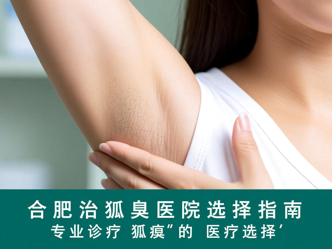 合肥治狐臭医院选择指南，专业诊疗狐臭的医疗选择