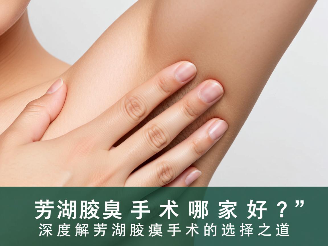 芜湖腋臭手术哪家好?深度解析芜湖腋臭手术的选择之道 芜湖腋臭手术哪家好?深度解析芜湖腋臭手术的选择之道