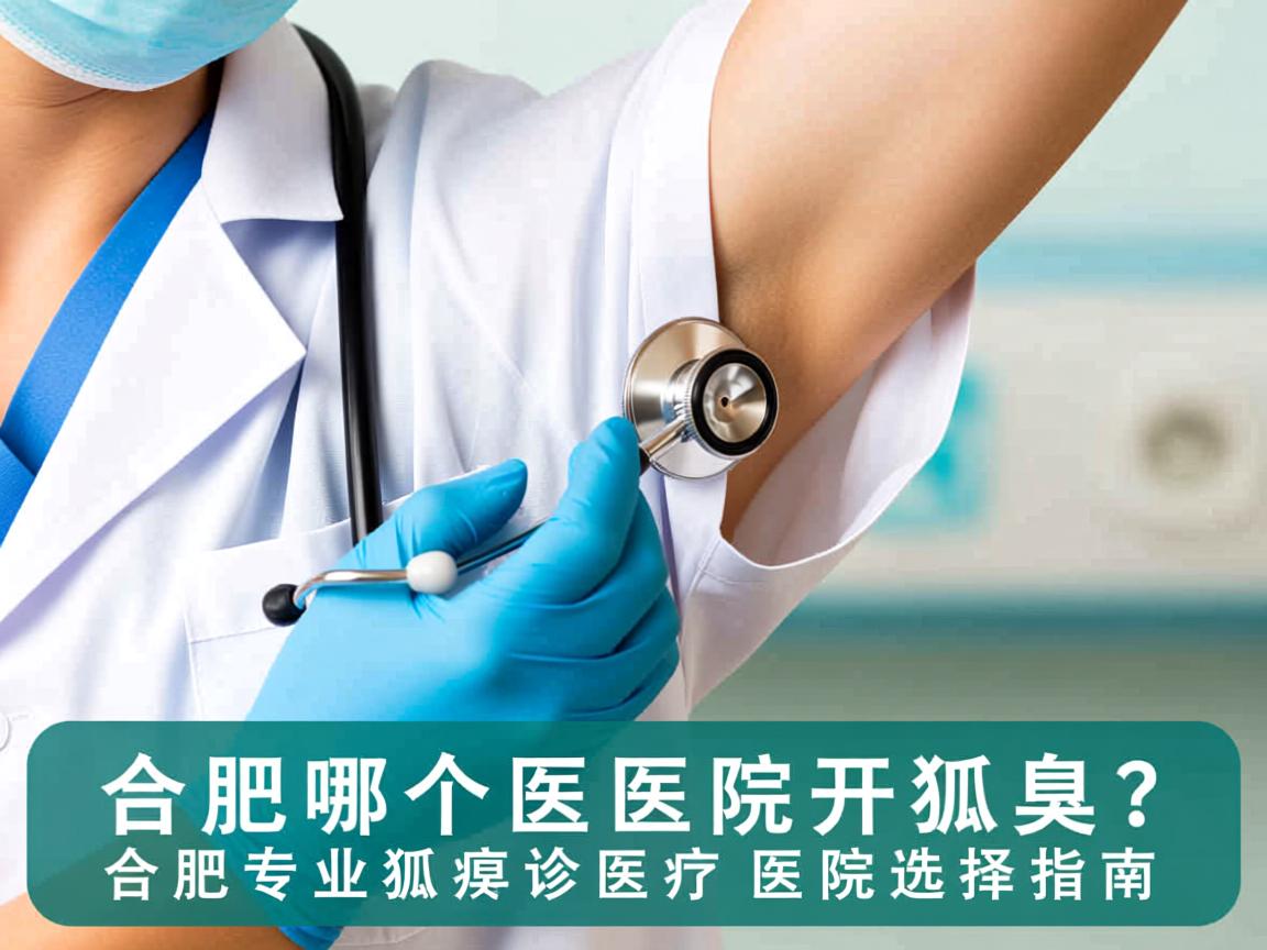 合肥哪个医院开狐臭?合肥专业狐臭诊疗医院选择指南 合肥哪个医院开狐臭?合肥专业狐臭诊疗医院选择指南