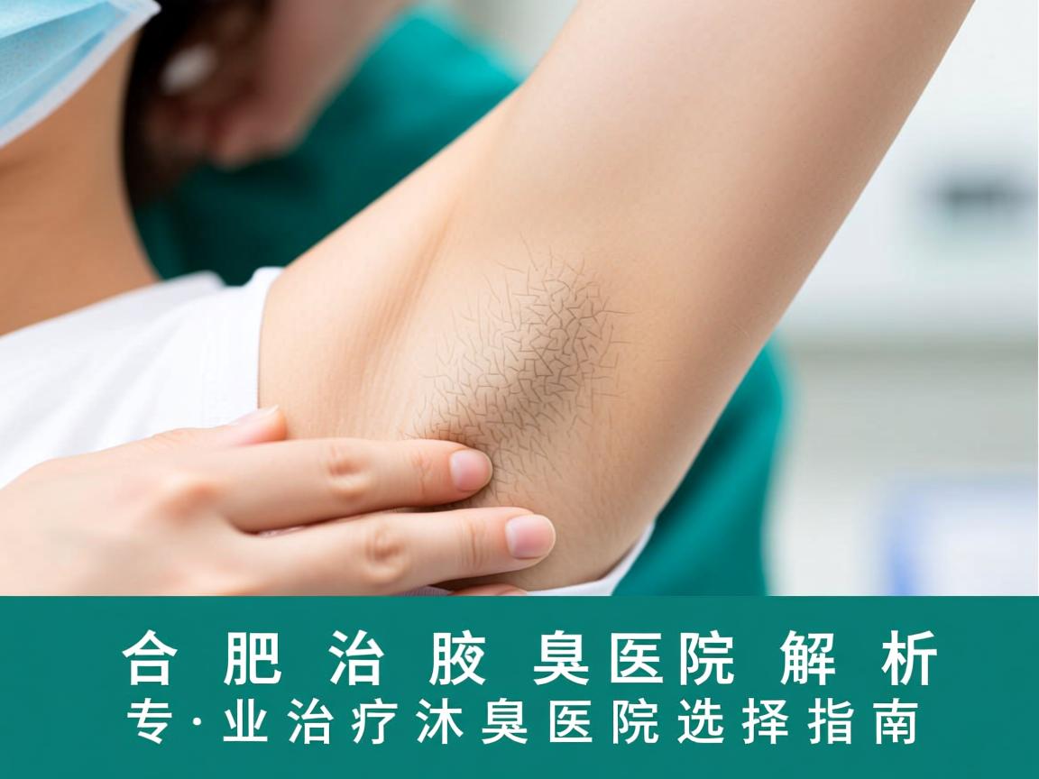 合肥治腋臭医院解析，专业治疗腋臭的医院选择指南