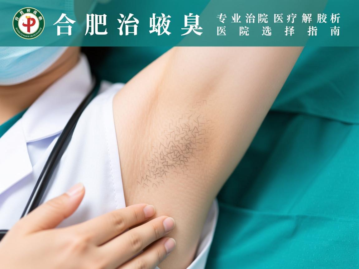 合肥治腋臭医院解析，专业治疗腋臭的医院选择指南