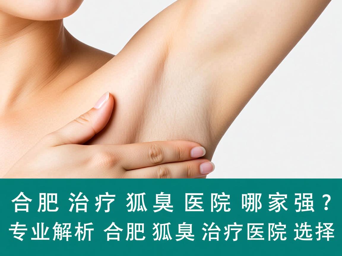 合肥治疗狐臭医院哪家强？专业解析合肥狐臭治疗医院选择