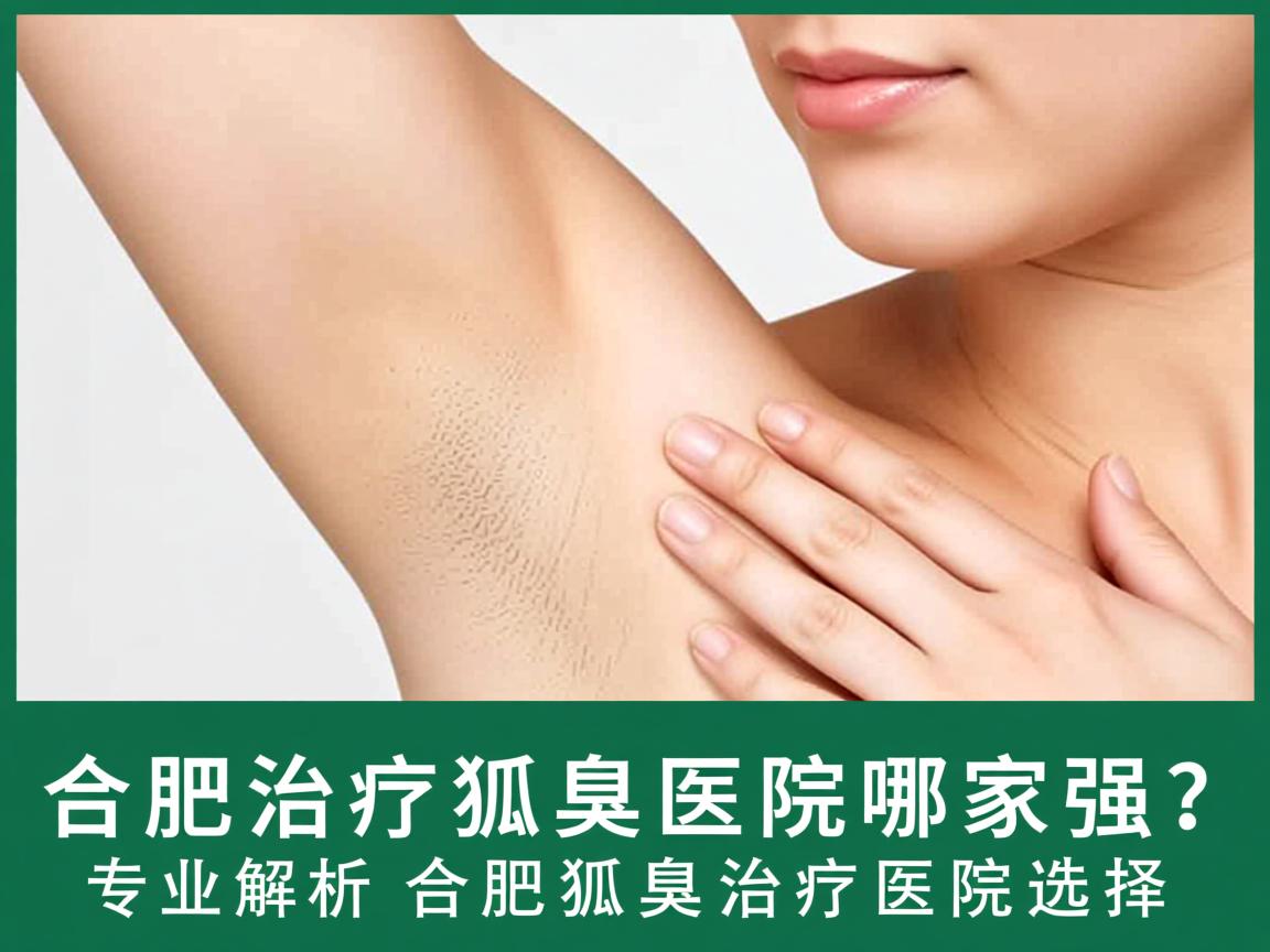 合肥治疗狐臭医院哪家强？专业解析合肥狐臭治疗医院选择