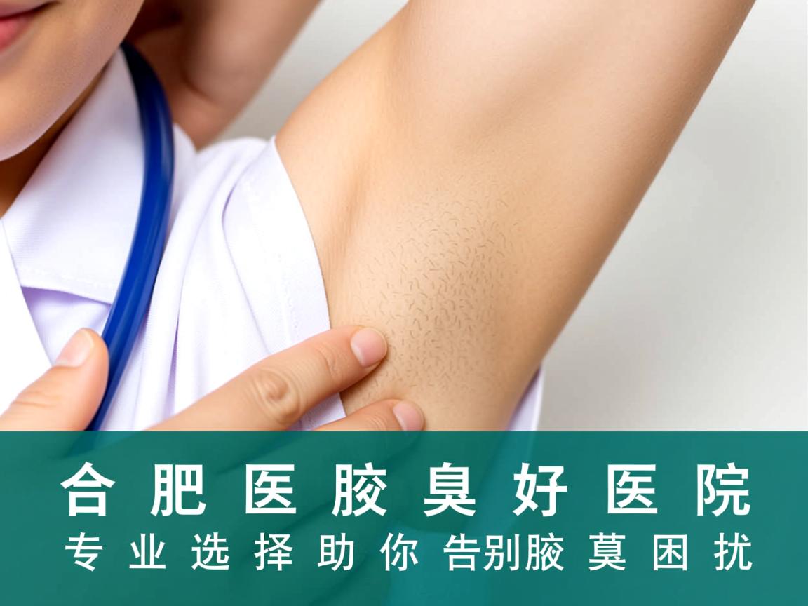 合肥医腋臭好的医院解析，专业选择助你告别腋臭困扰