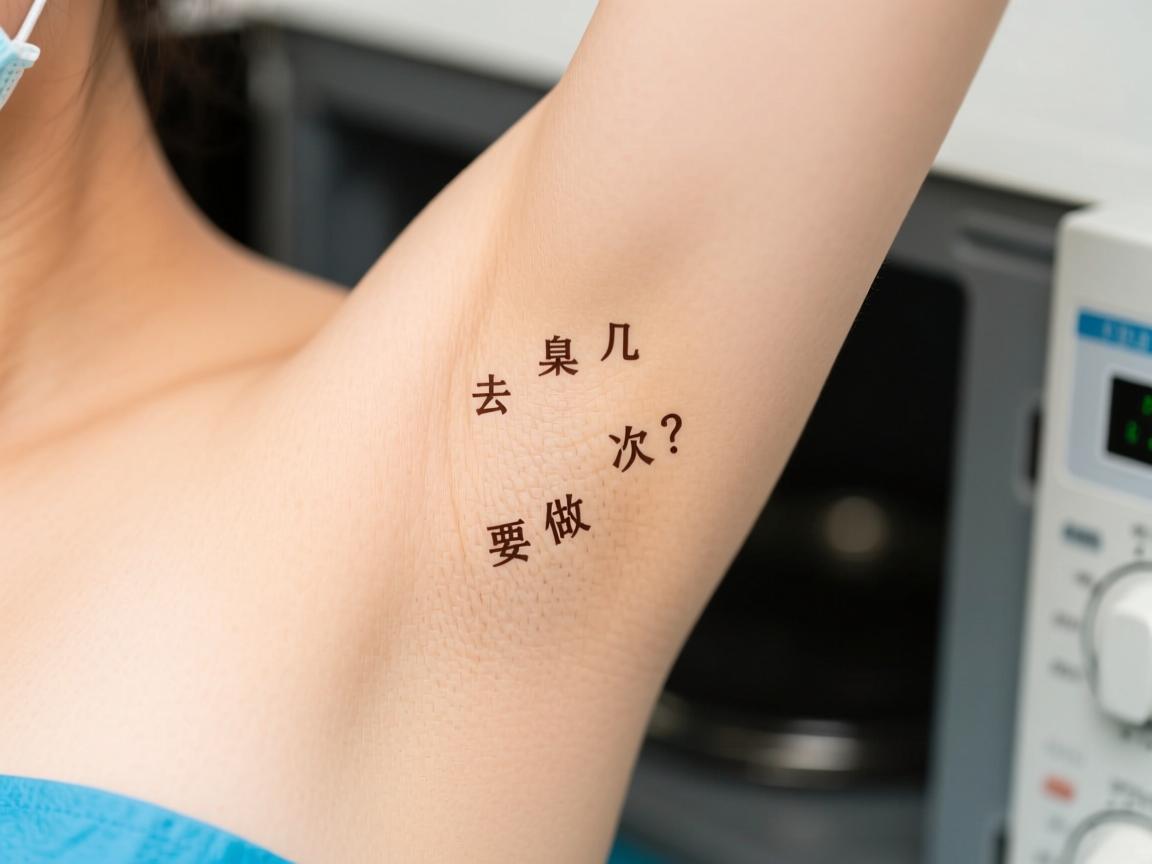 微波去腋臭要做几次？详解微波治疗次数与效果