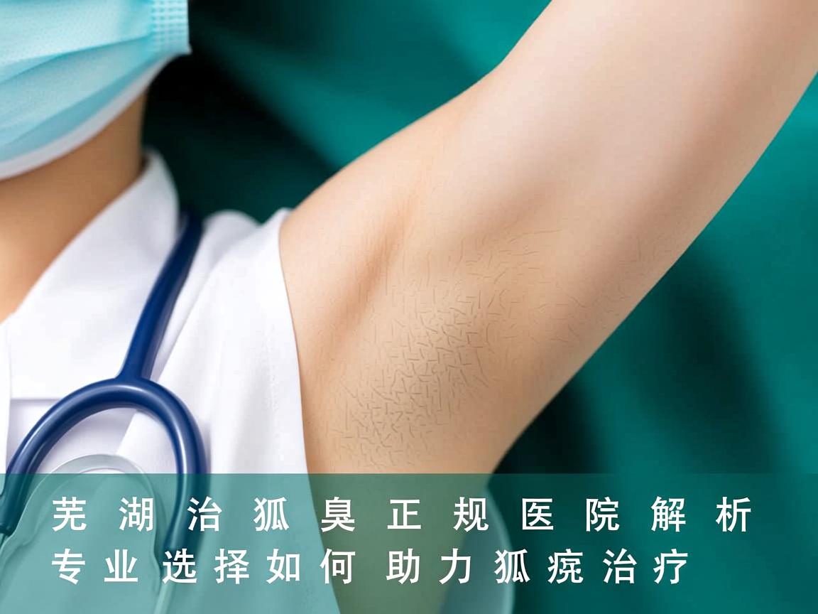 芜湖治狐臭正规医院解析，专业选择如何助力狐臭治疗