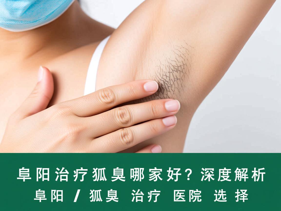 阜阳治疗狐臭哪家好？深度解析阜阳狐臭治疗医院选择