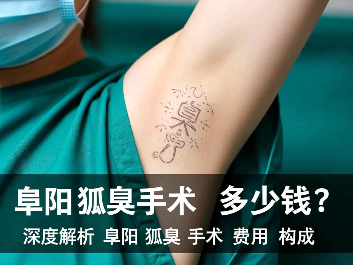 阜阳狐臭手术多少钱？深度解析阜阳狐臭手术费用构成