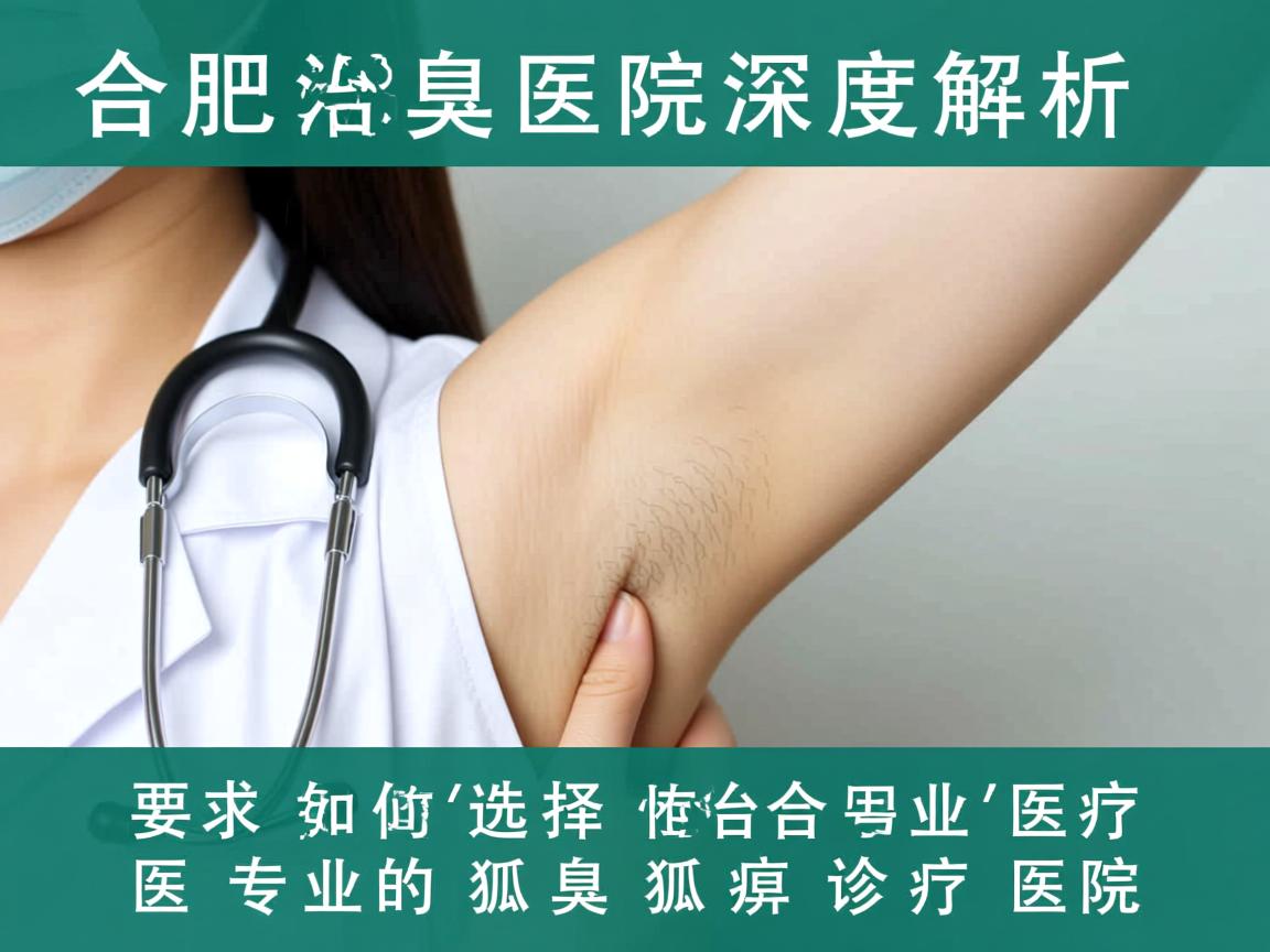 合肥治狐臭医院深度解析,如何选择合肥专业的狐臭诊疗医院 合肥治狐臭医院深度解析,如何选择合肥专业的狐臭诊疗医院