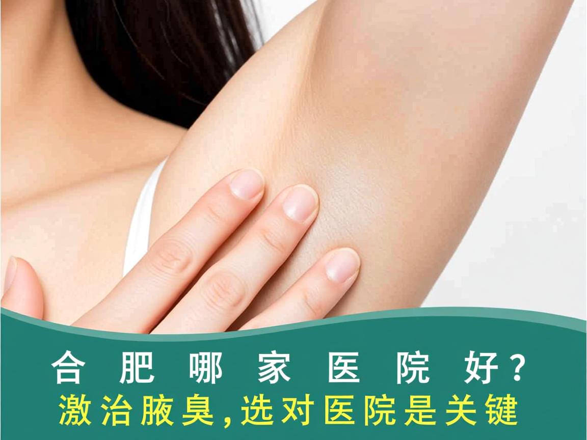 合肥哪家医院好?激光治腋臭,选对医院是关键 合肥哪家医院好?激光治腋臭,选对医院是关键