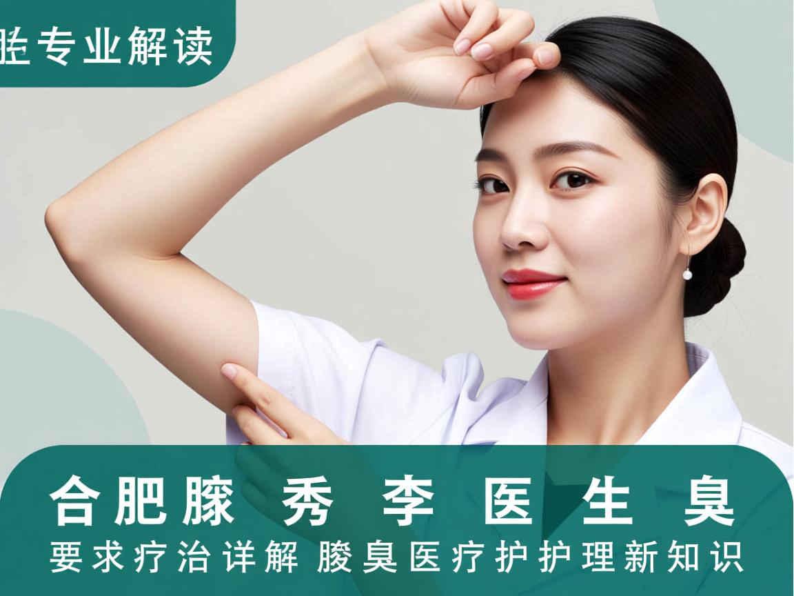 专业解读腋臭治疗,合肥腋秀李茹医生详解腋臭医疗护理新知识 专业解读腋臭治疗,合肥腋秀李茹医生详解腋臭医疗护理新知识