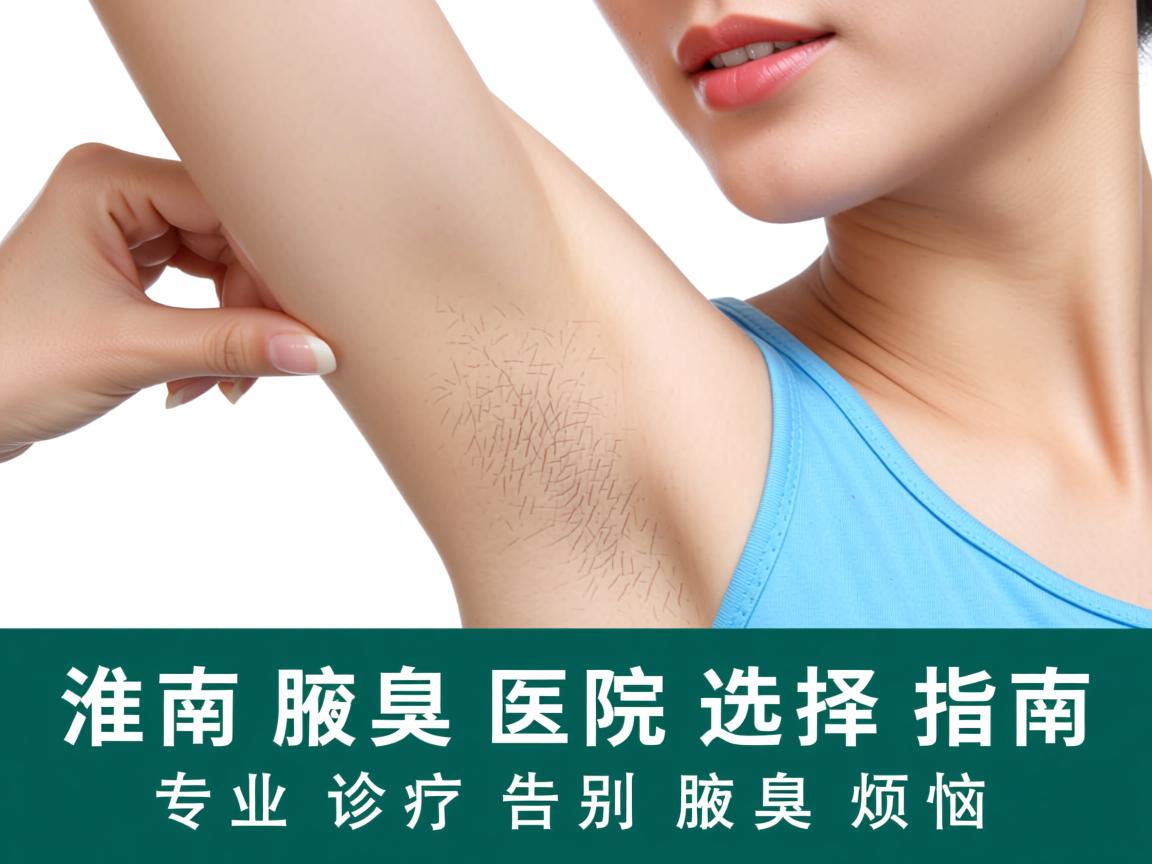 淮南治腋臭医院选择指南，专业诊疗告别腋臭烦恼