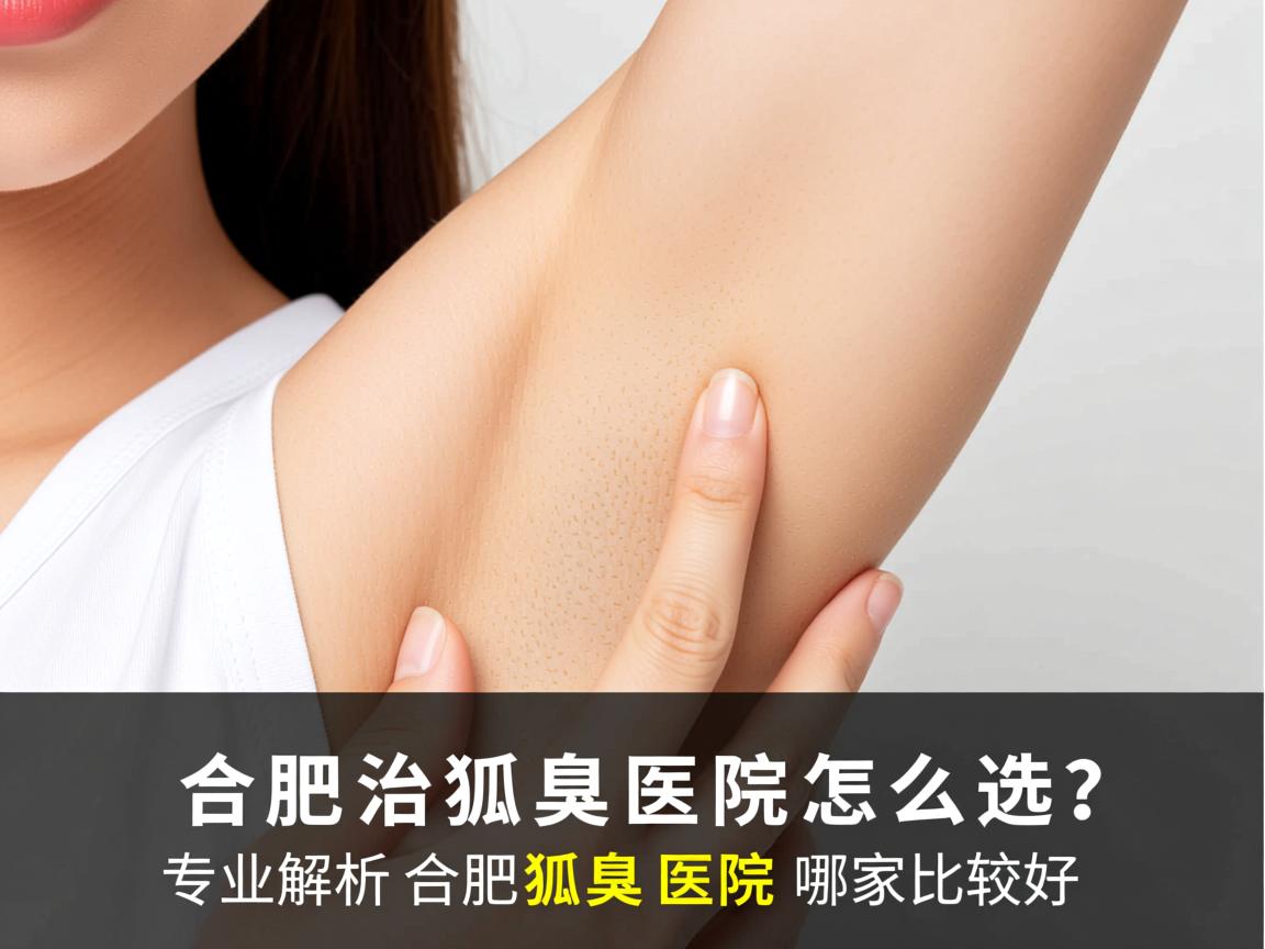 合肥治狐臭医院怎么选？专业解析合肥狐臭医院哪家比较好