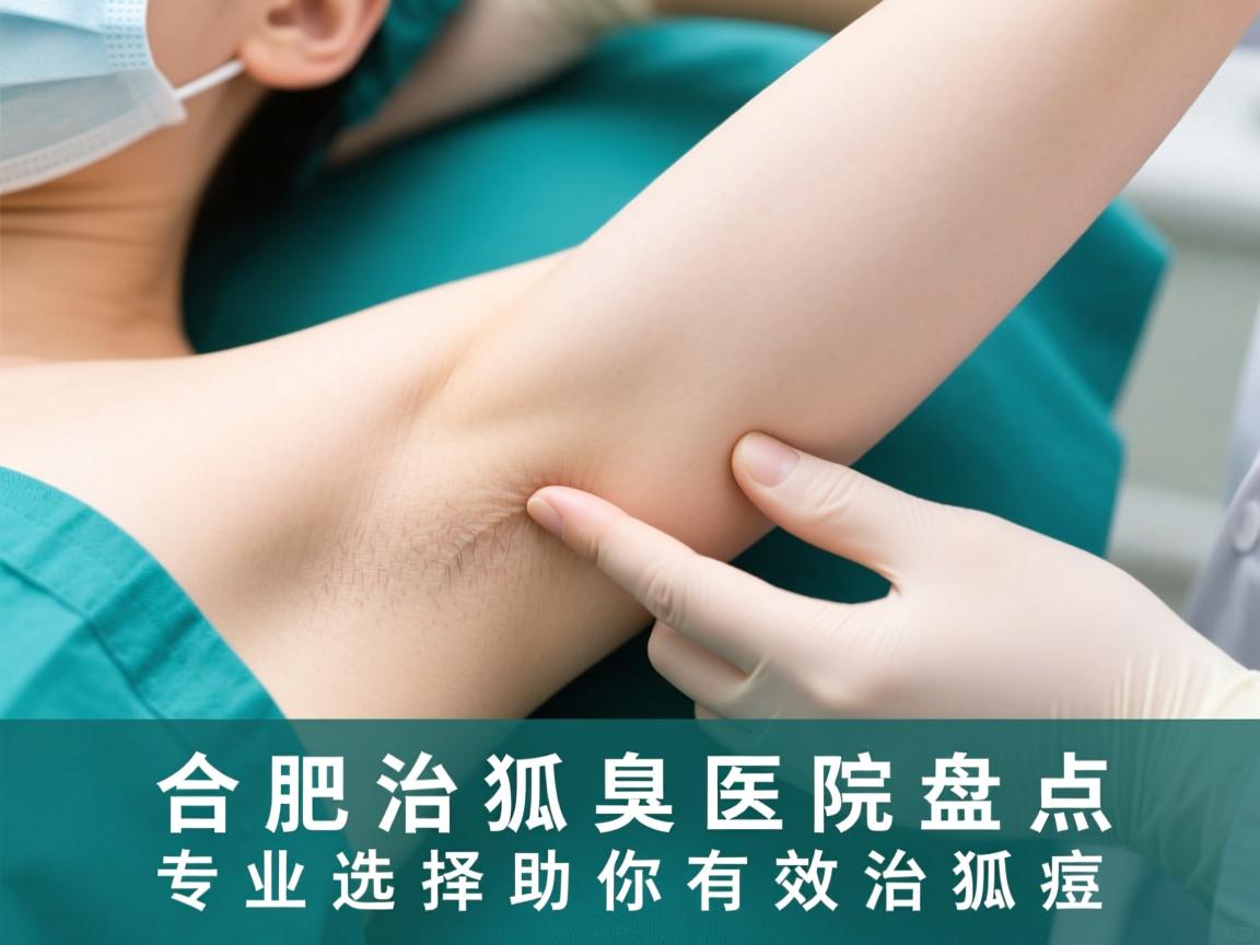 合肥治狐臭医院盘点，专业选择助你有效治狐臭