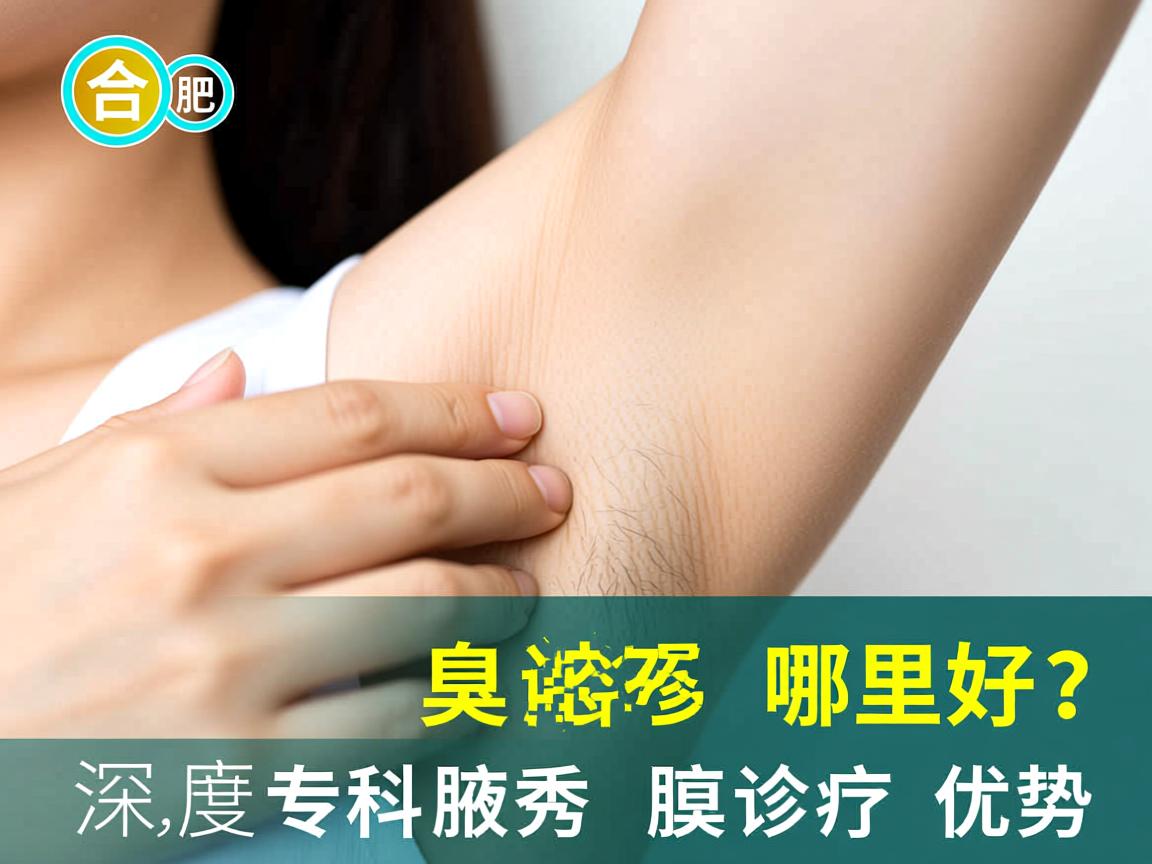 合肥腋臭诊疗哪里好？深度解析合肥腋秀专科的腋臭诊疗优势