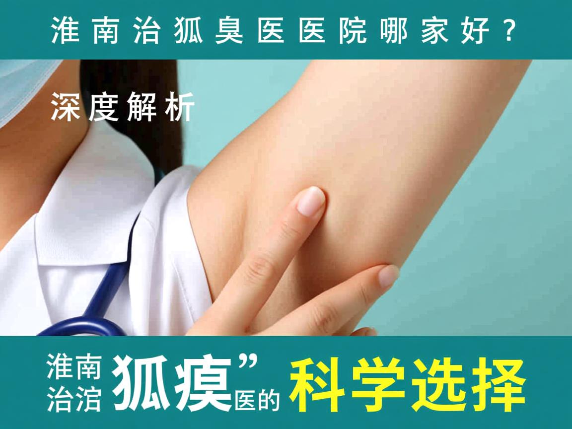 淮南治狐臭医院哪家好？深度解析淮南治狐臭医院的科学选择