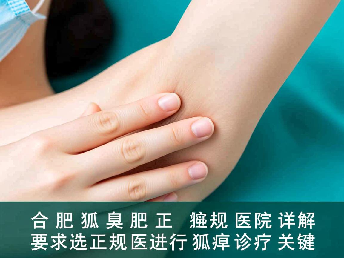 合肥狐臭正规医院详解，选择合肥正规医院进行狐臭诊疗的关键